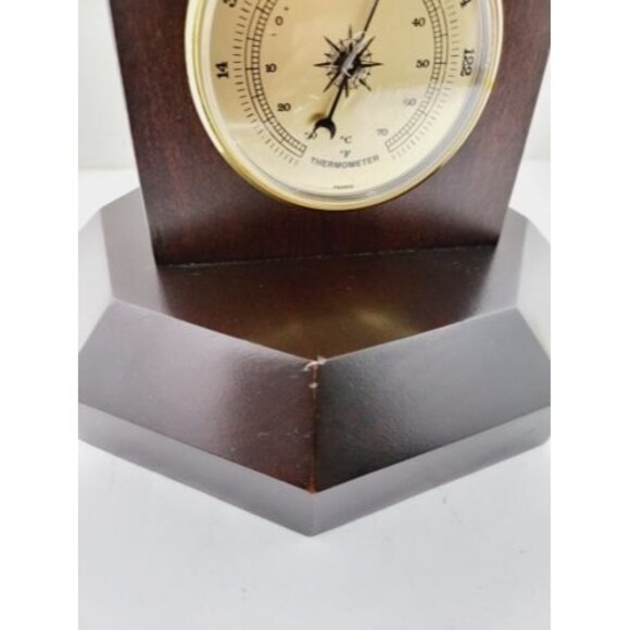 Classic  GLOBE BY THE GEORGE F.CRAM COMPANY-Wth Barometer,Thermometer,Hygrometer - Picture 7 of 12